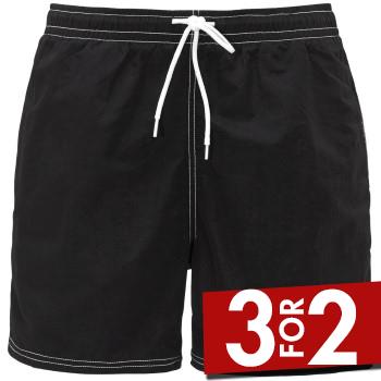 Damella Badebukser Swim Boxershorts Sort polyamid Small Herre