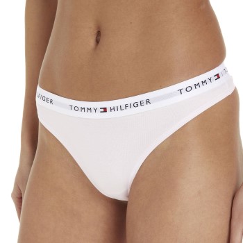 Tommy Hilfiger Trusser LOGO Waistband Thong Lyserosa Small Dame