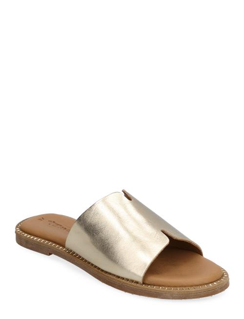 Se Women Slides Tamaris Gold ved Booztlet