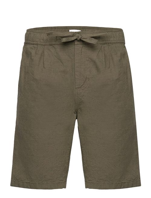 Knowledge Cotton Apparel Fig Loose Linen Look Shorts - Gots/ Knowledge Cotton Apparel Green