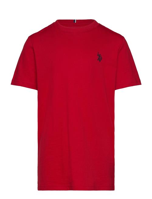 Se U.S. Polo Assn. Dhm Tshirt U.S. Polo Assn. Red ved Booztlet