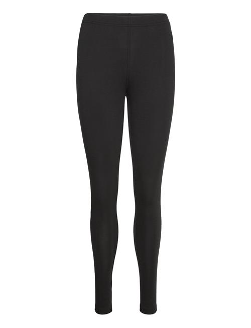 Women Bamboo Long Leggings URBAN QUEST Black