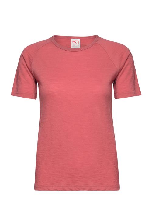 Se Kari Traa Sanne Wool Tee Kari Traa Pink ved Booztlet