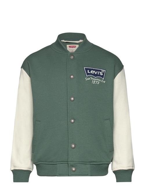 Se Levi's Levi's® Prep Sport Bomber Jacket Levi's Green ved Booztlet