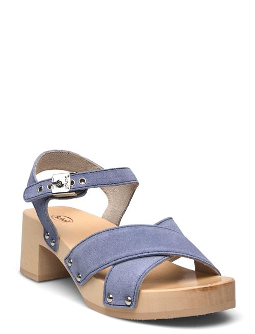 Scholl Sl Pescura Cate Suede Scholl Blue