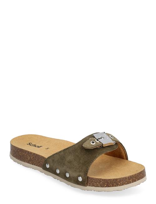 Scholl Sl Pescura Margot Suede Scholl Khaki