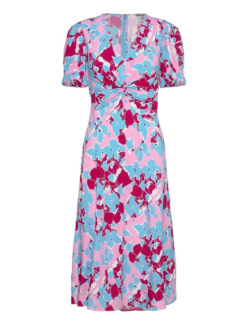 Se Diane von Furstenberg Dvf Anaba S/S Dress Diane Von Furstenberg Blue ved Booztlet