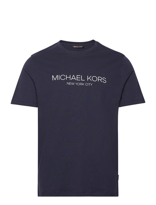 Se Michael Kors Fd Modern Tee Michael Kors Blue ved Booztlet