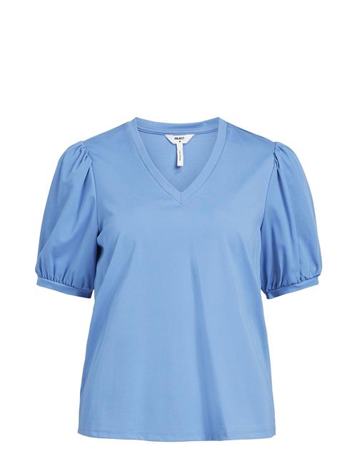 Objcaroline S/S Top Noos Object Blue