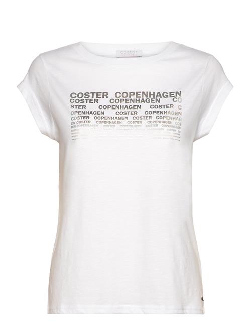 Coster Copenhagen T-Shirt With Coster Print - Cap Sle Coster Copenhagen White