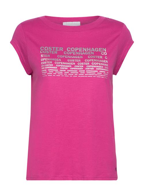 Coster Copenhagen T-Shirt With Coster Print - Cap Sle Coster Copenhagen Pink