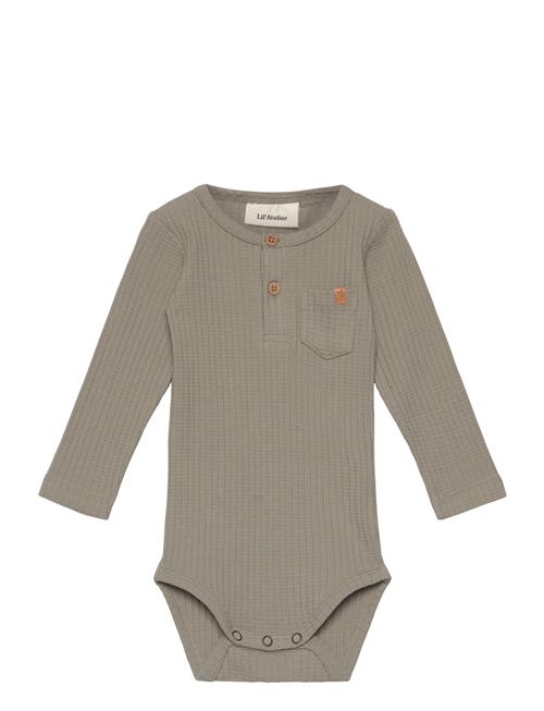 Lil'Atelier Nbmdimo Ls Slim Body Lil Lil'Atelier Khaki