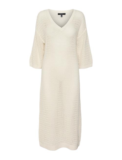 Vmmadera 3/4 Calf Dress Boo Vero Moda Cream