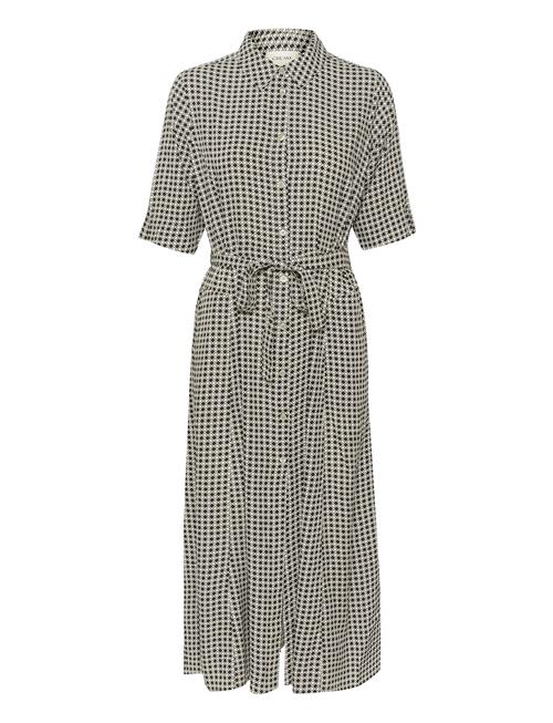 Crtiah Shirtdress Cream Black