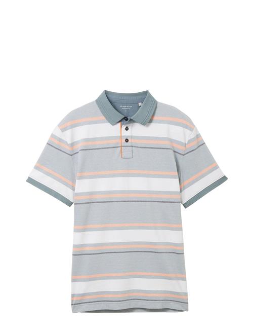 Striped Polo Tom Tailor Blue