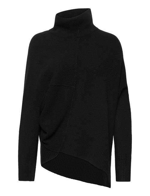 Se AllSaints Lock Roll Neck AllSaints Black ved Booztlet