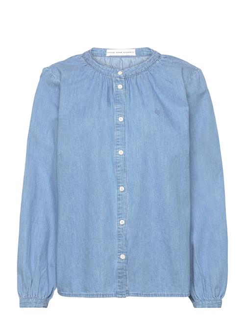 Pd-Luna Denim Shirt Pieszak Blue