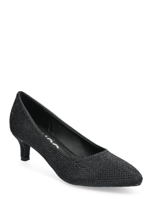 Se Bianco Biakit Allover Simili Pump Bianco Black ved Booztlet