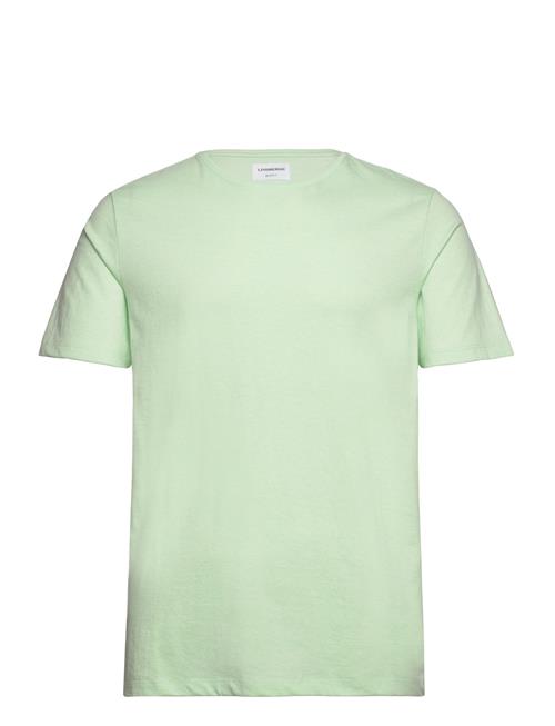 Lindbergh Mouliné O-Neck Tee S/S Lindbergh Green