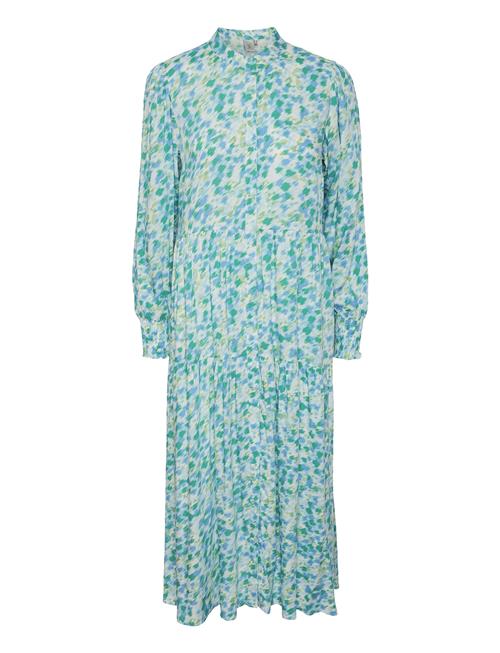 YAS Yasalira Ls Long Shirt Dress S. Noos YAS Blue