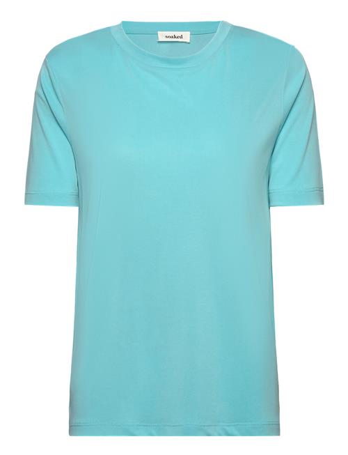 Se Soaked in Luxury Slcolumbine Loose Fit Tee Soaked In Luxury Blue ved Booztlet