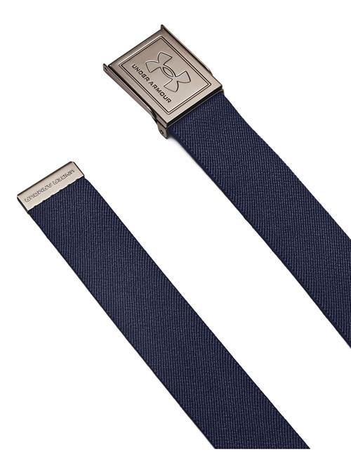 Se Under Armour M Stretch Webbing Belt Under Armour Navy ved Booztlet