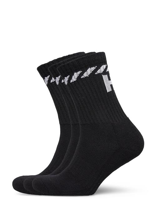 Se Helly Hansen Cotton Sport Sock 3Pk Helly Hansen Black ved Booztlet