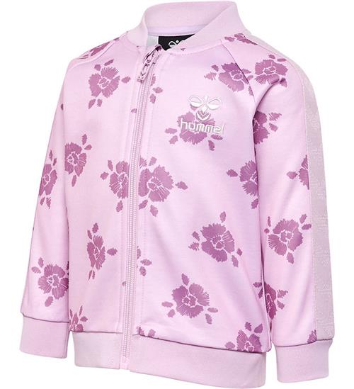 Se Hummel Hummel Cardigan - HmlFlori - Winsome Orchid ved KidsWorld