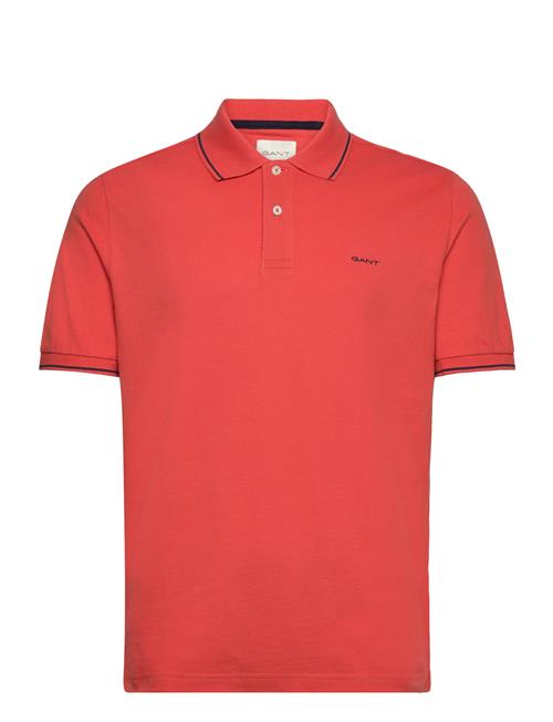 GANT Tipping Ss Pique Polo GANT Orange