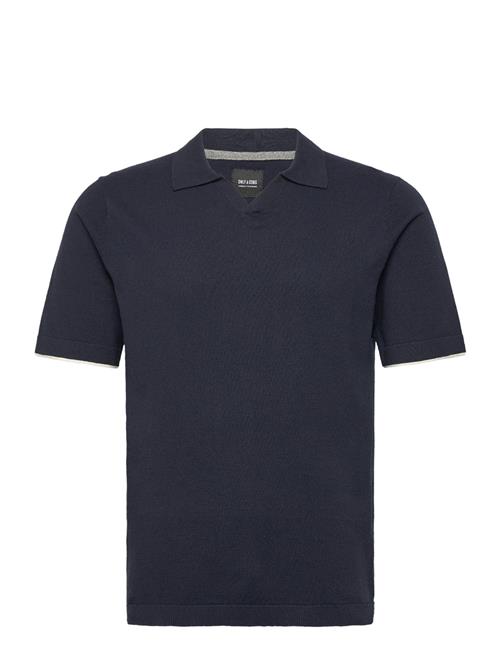 Se ONLY & SONS Onsdal Life Reg Ss 14 Resort Polo Knit ONLY & SONS Navy ved Booztlet