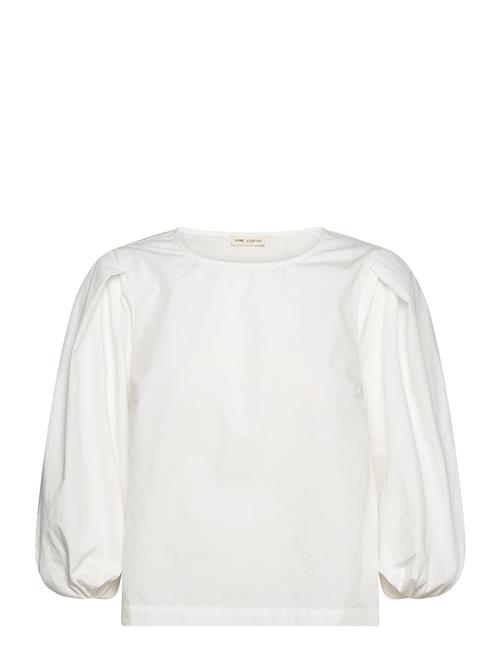 Se Esme Studios Esrikka 3/4 Blouse Esme Studios White ved Booztlet