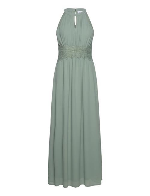 Vila Vimilina Halterneck Maxi Dress - Noos Vila Green