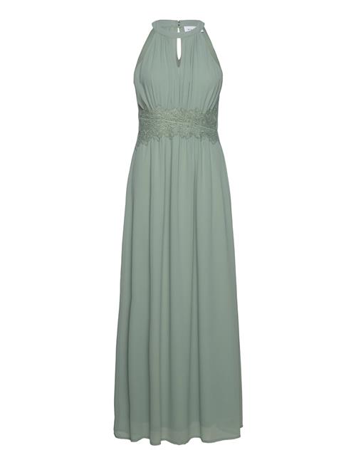 Vimilina Halterneck Maxi Dress - Vila Green