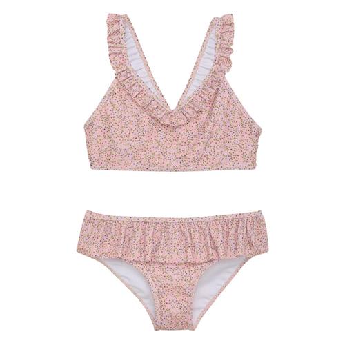 Se Creamie Blomstret Bikini Peachskin | Lyserød | 104/110 cm ved Babyshop