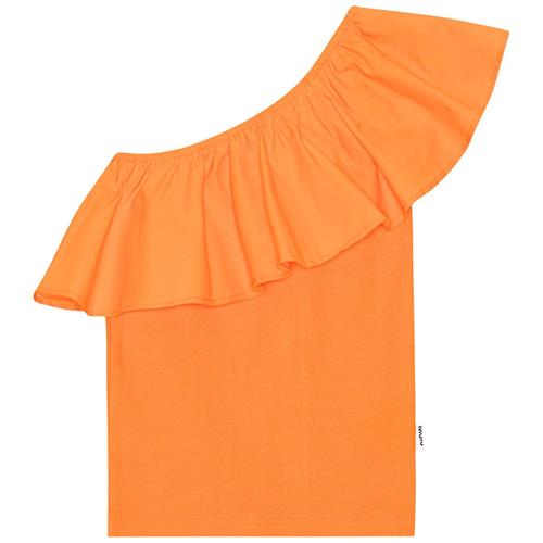 Se Molo GOTS Rebecca Top Mango Tango | Orange | 110/116 cm ved Babyshop