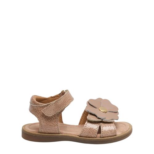 Bisgaard Barbara O Sandaler Med Hæl Camel Croco | Beige | 29 EU