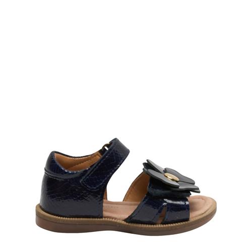 Bisgaard Barbara C Sandaler Med Hæl Blue Croco | Sort | 22 EU