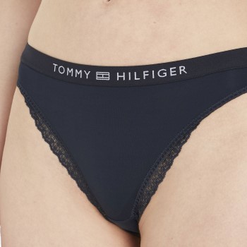 Tommy Hilfiger Trusser Tonal Logo Lace Briefs Marineblå Medium Dame