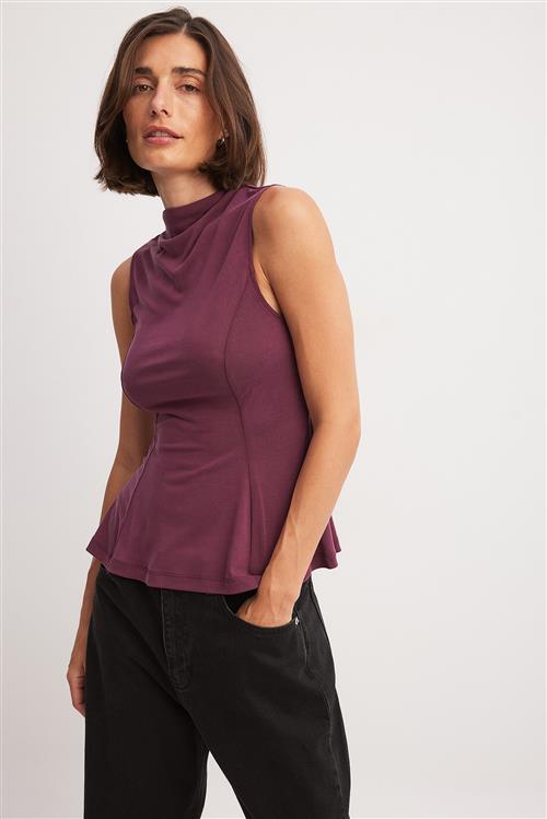 NA-KD Top i modal - Purple