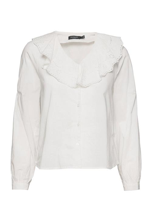 Soaked in Luxury Slkenobi Blouse Ls Soaked In Luxury White