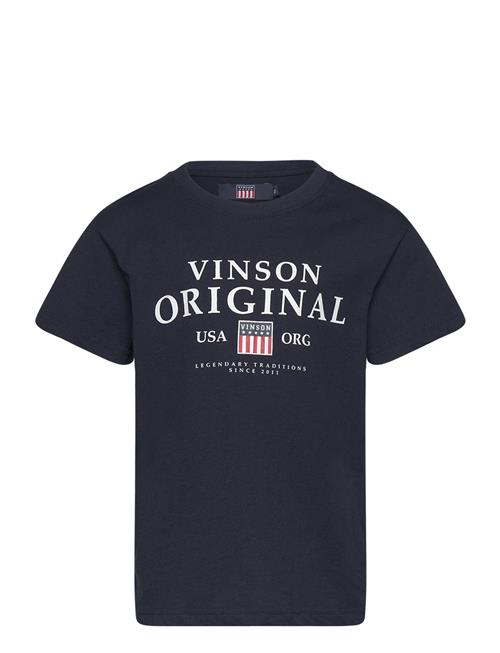 VINSON Legend Reg Sj Vin Jr Tee VINSON Navy