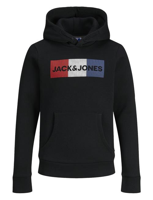 Jack & Jones Jjecorp Logo Sweat Hood Jnr Jack & J S Black