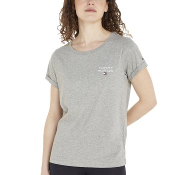 Tommy Hilfiger Original Lounge T Shirt Lysegrå Medium Dame