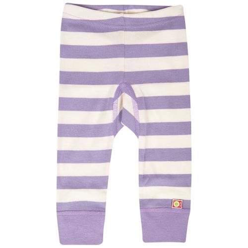 Katvig Stribede Baby-leggings Lilla | Lilla | 68 cm