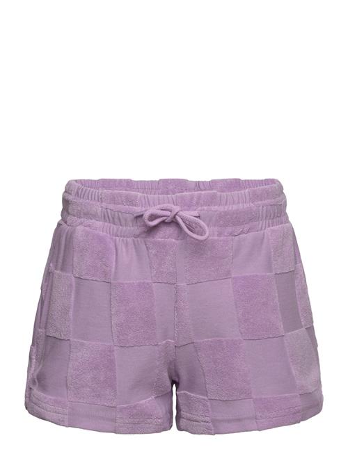 The New Tnjane Terry Shorts The New Purple