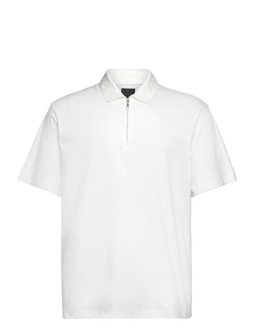 Jack & Jones Jprblaholst Ss Zip Polo Jack & J S White