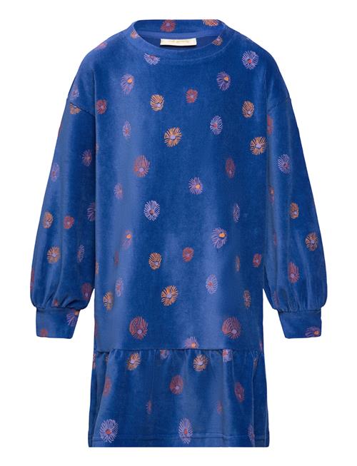 Soft Gallery Sgimanuella Velvet L_S Dress Soft Gallery Blue