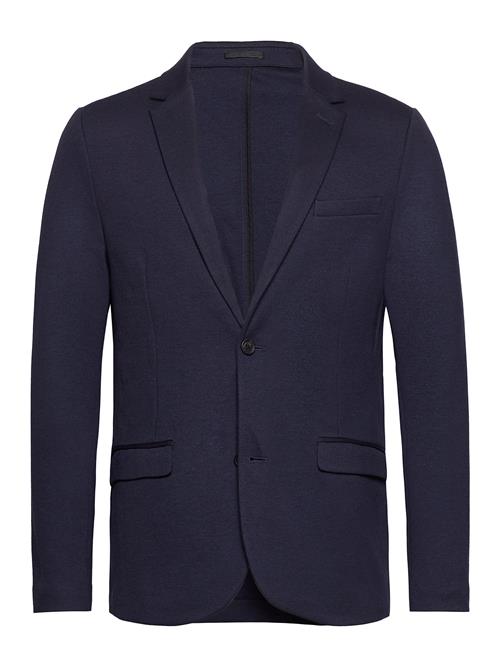 Se Lindbergh Superflex Knitted Blazer Lindbergh Navy ved Booztlet