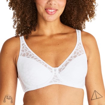 Swegmark Bh Rita Icon Padded Wire Bra Hvid B 85 Dame