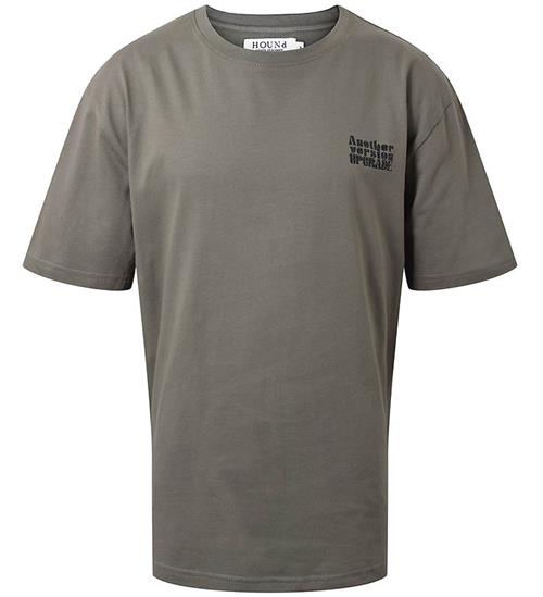 Se Hound T-shirt - Dusty Green ved KidsWorld